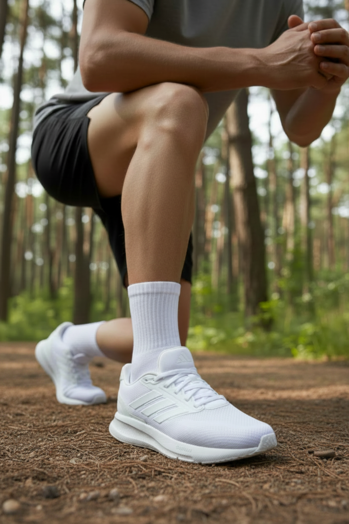 Adidas Beyaz Adidas Runfalcon ih7757