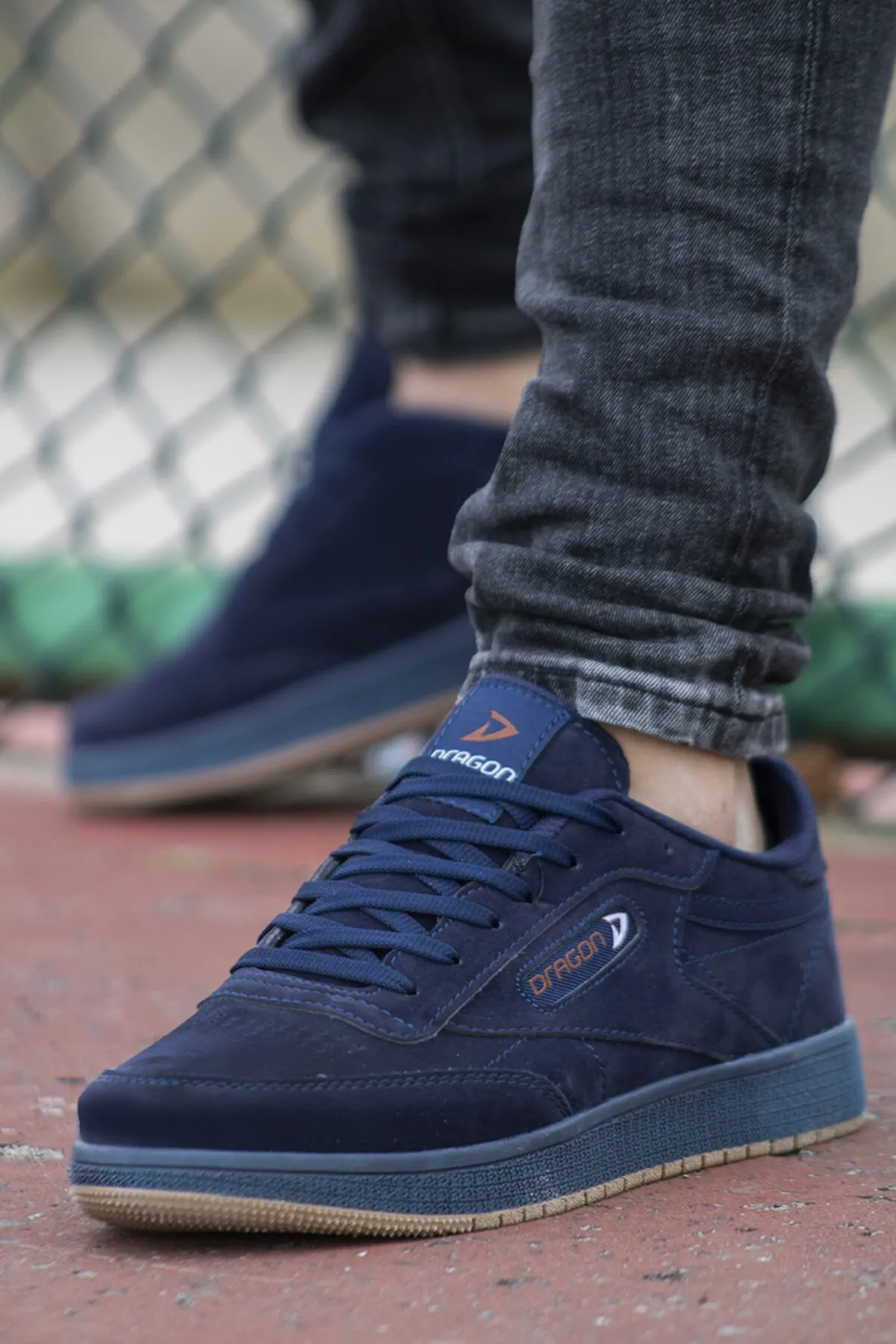 Ayakkabix Dragon Sneaker Erkek Spor Ayakkabı Lacivert-siyah