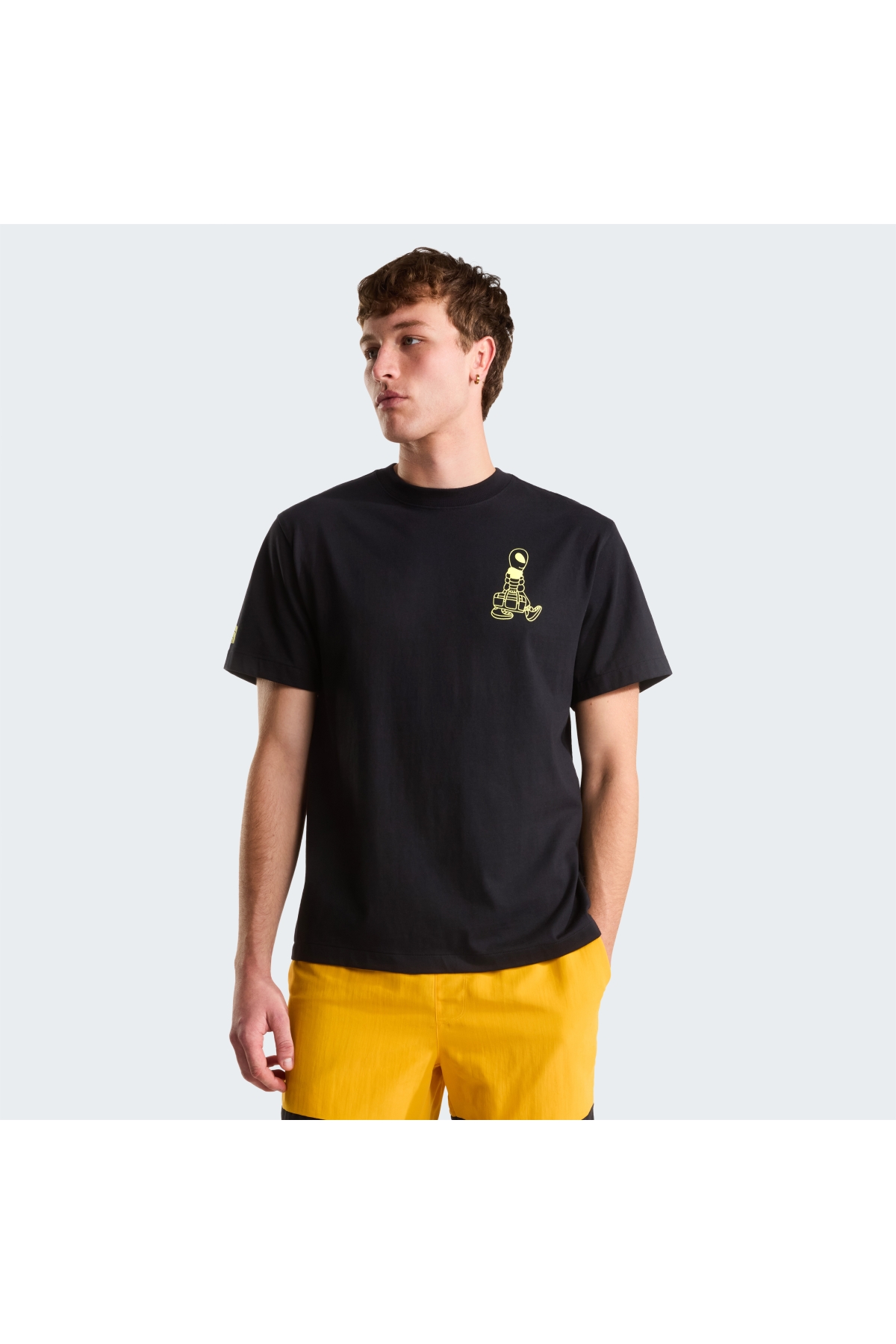 M Evolutıon Box Half Dome Regular Short Erkek Siyah Tshirt
