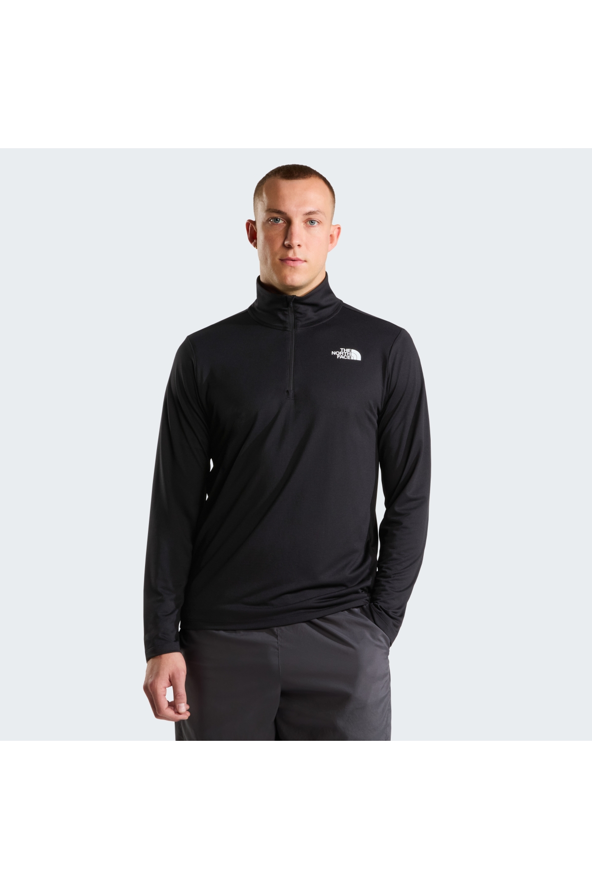 ✧ M 24/7 1/4 Zıp Tee Erkek Siyah Sweatshirt Nf0a8949jk31 Fiyatları