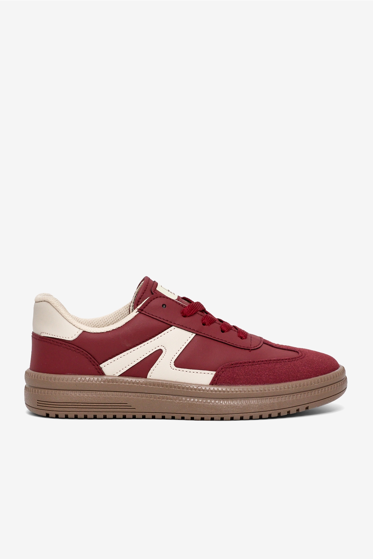 Tonny Black Beyaz Tonny Black Rahat Kalip Kadın Kauçuk Taban Bağcıklı Sneaker