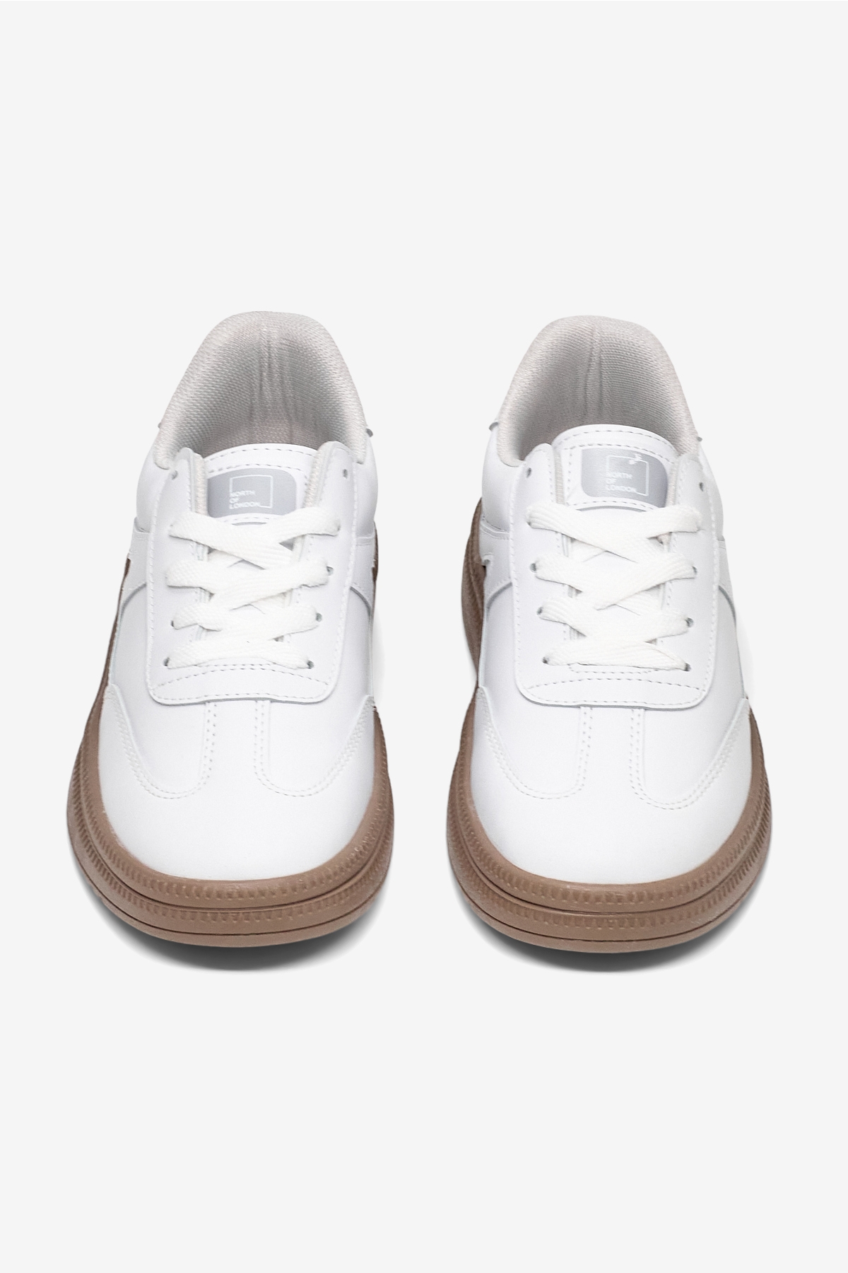 Tonny Black Beyaz Tonny Black Rahat Kalip Kadın Kauçuk Taban Bağcıklı Sneaker