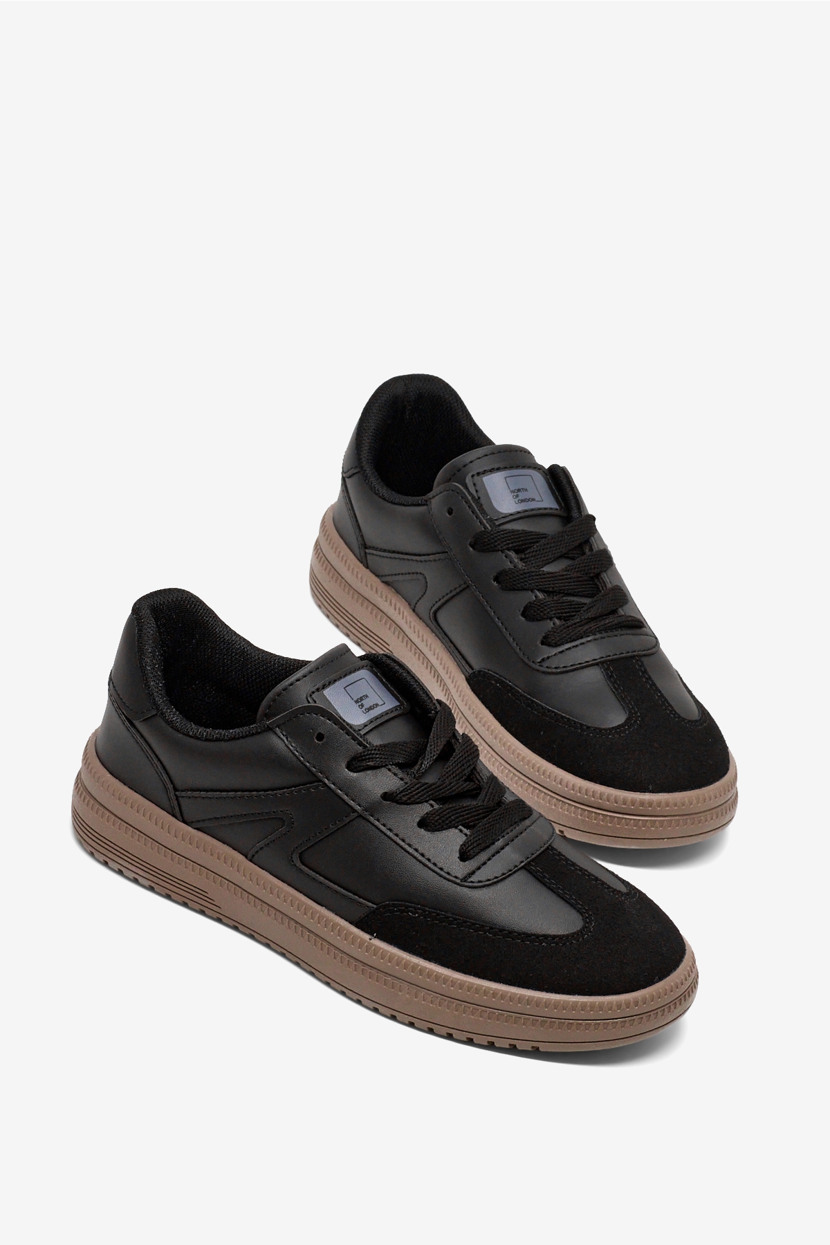 Tonny Black Beyaz Tonny Black Rahat Kalip Kadın Kauçuk Taban Bağcıklı Sneaker