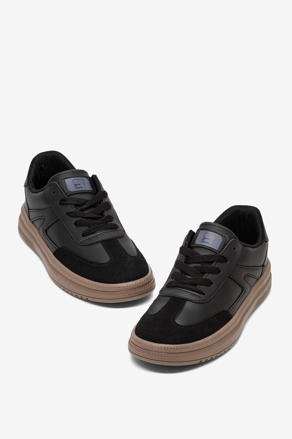 Tonny Black Beyaz Tonny Black Rahat Kalip Kadın Kauçuk Taban Bağcıklı Sneaker