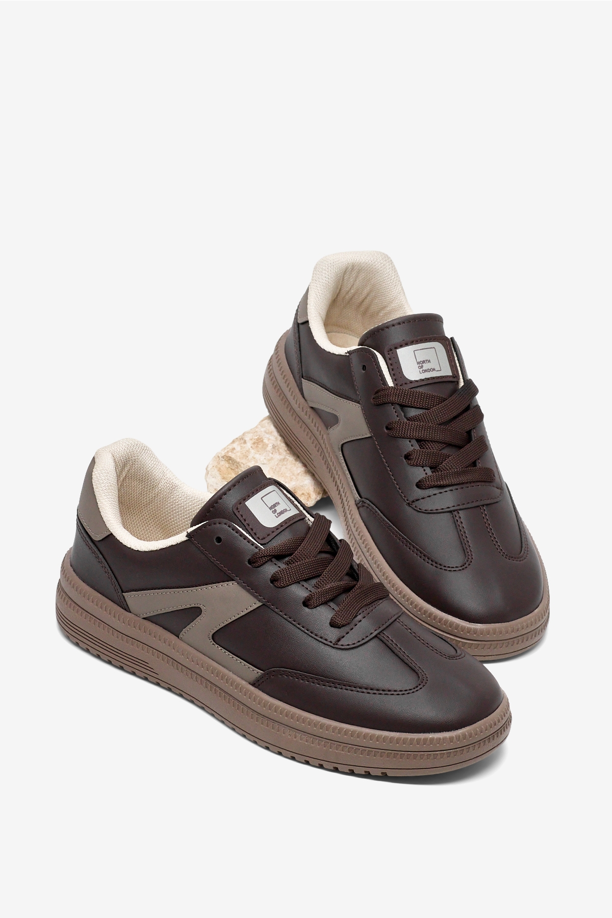 Tonny Black Beyaz Tonny Black Rahat Kalip Kadın Kauçuk Taban Bağcıklı Sneaker
