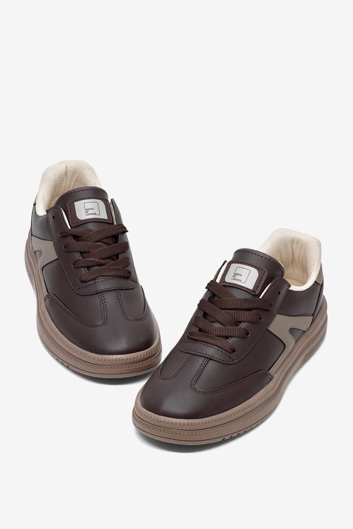 Tonny Black Beyaz Tonny Black Rahat Kalip Kadın Kauçuk Taban Bağcıklı Sneaker