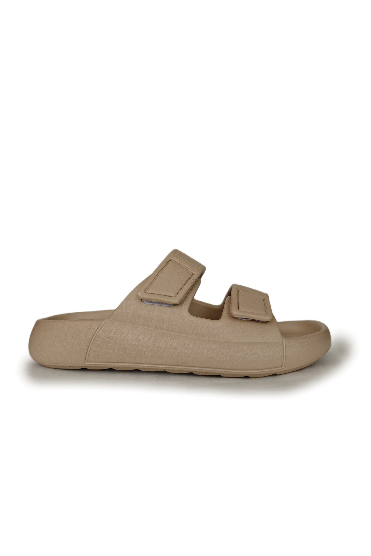 Oregon Shoes FeelUp Comfort Eva Erkek Deniz Günlük Cırtlı Terlik Vizon