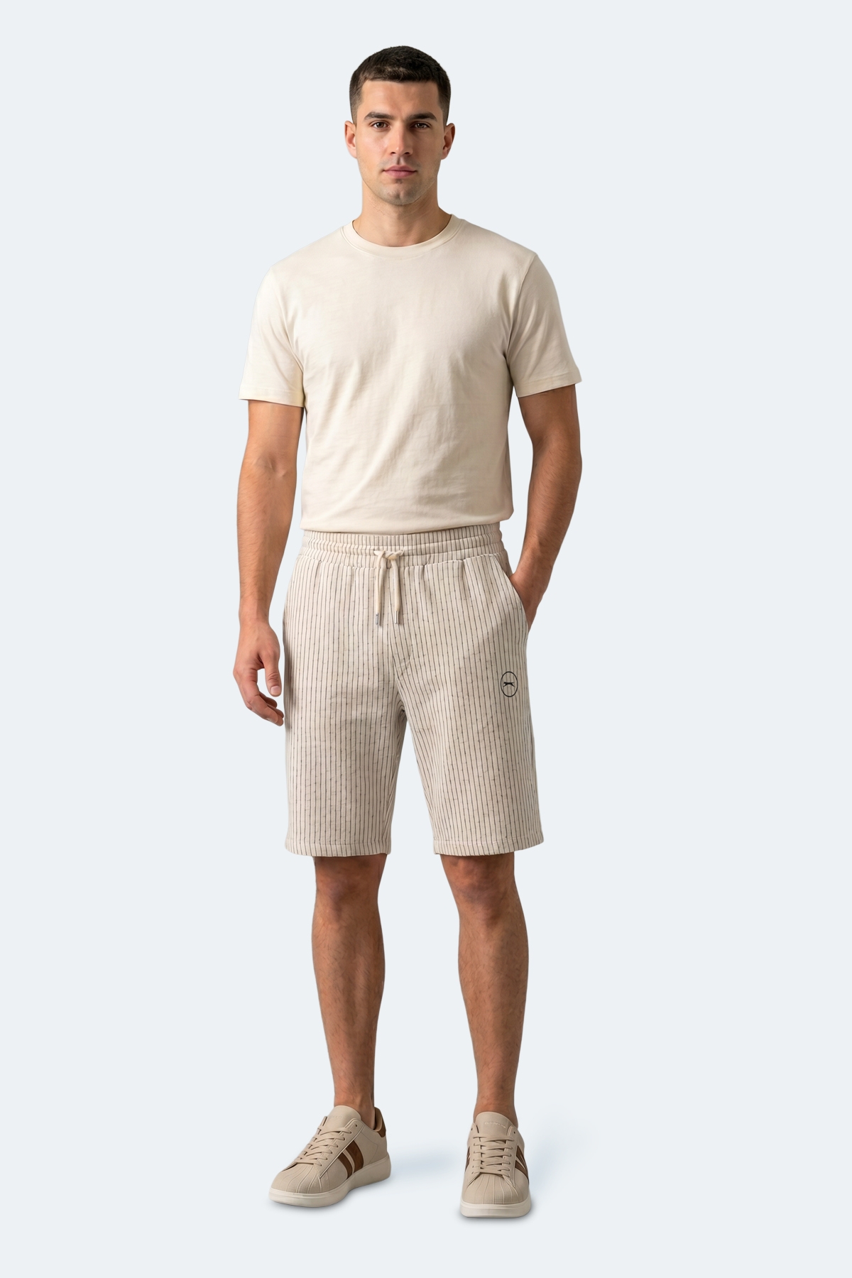Slazenger NOMAD Erkek Gri Şort — 2