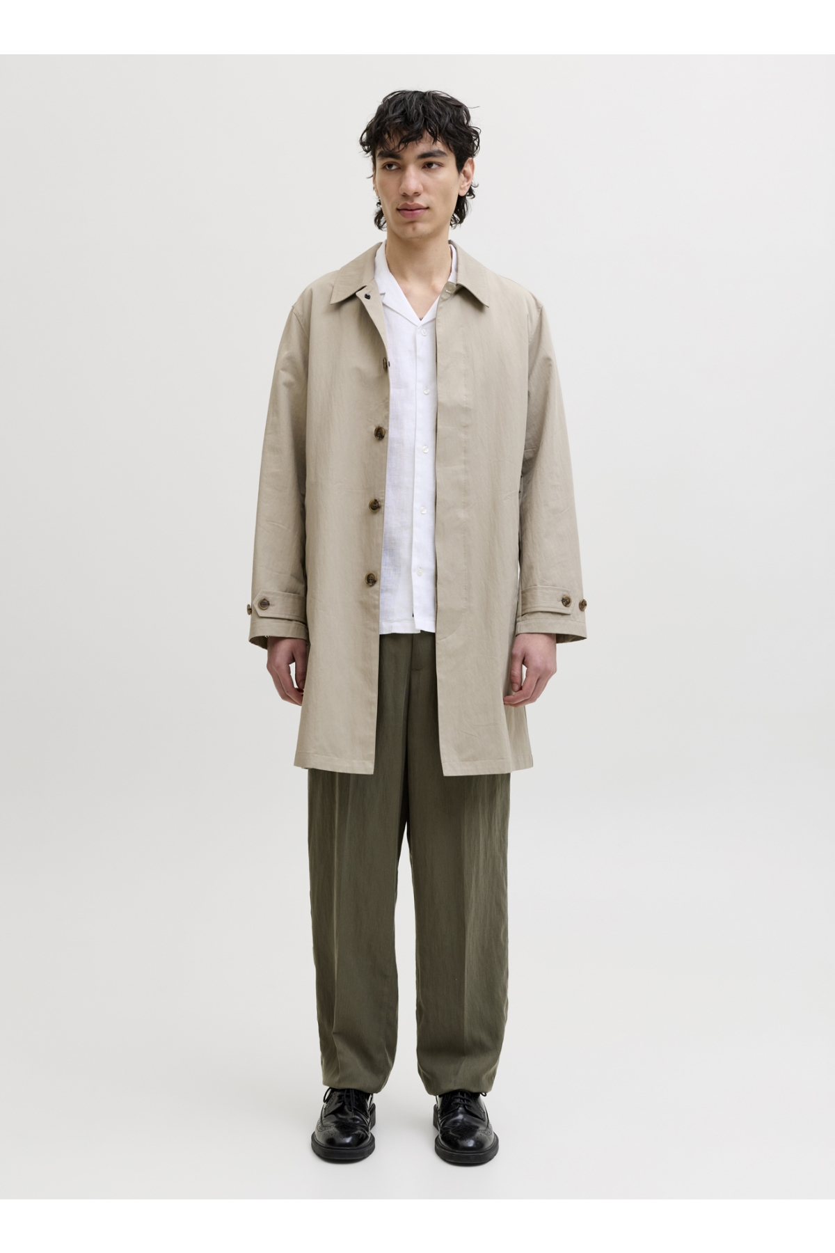 Kahverengi Erkek Chino Pantolon 12277641 JPSTKARL SKYE JOGGER SN