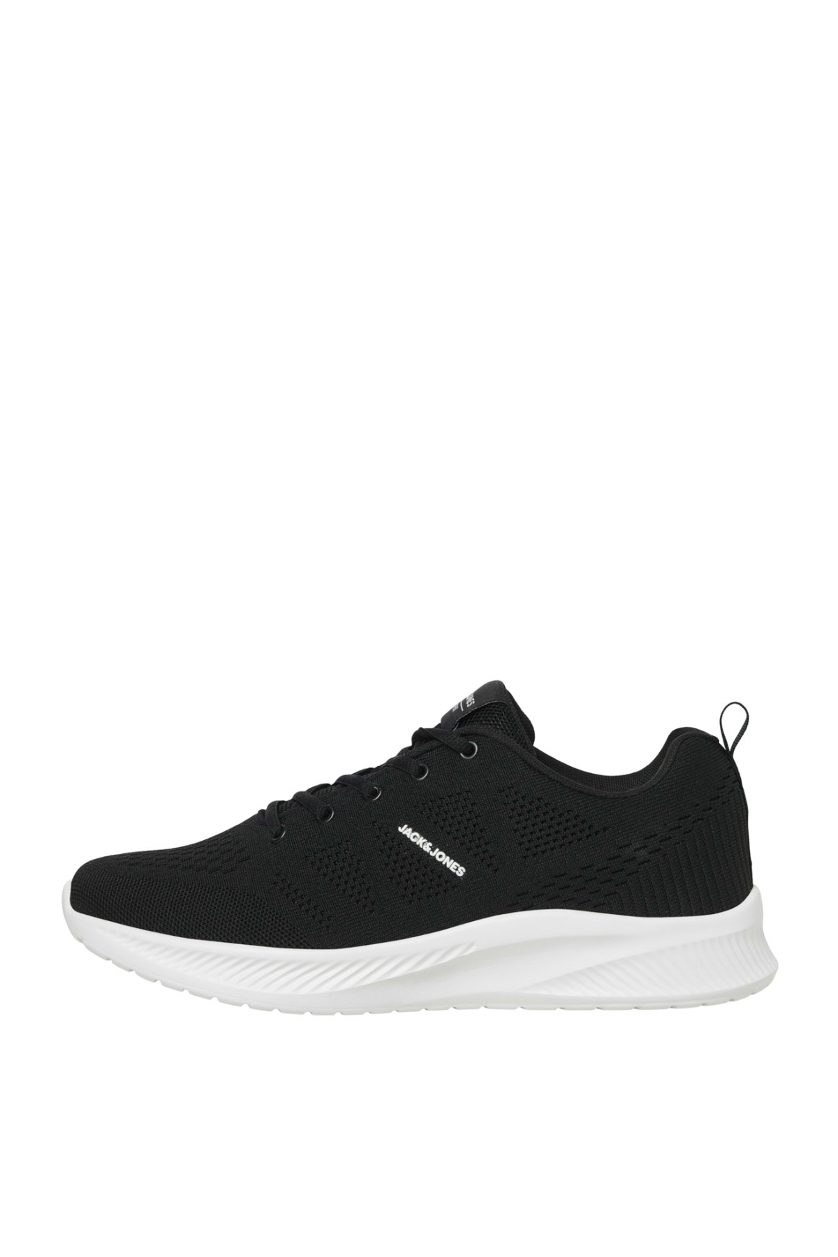 Jack & Jones Siyah Erkek Sneaker JFWCROXLEY KNIT SNEAKER NOOS