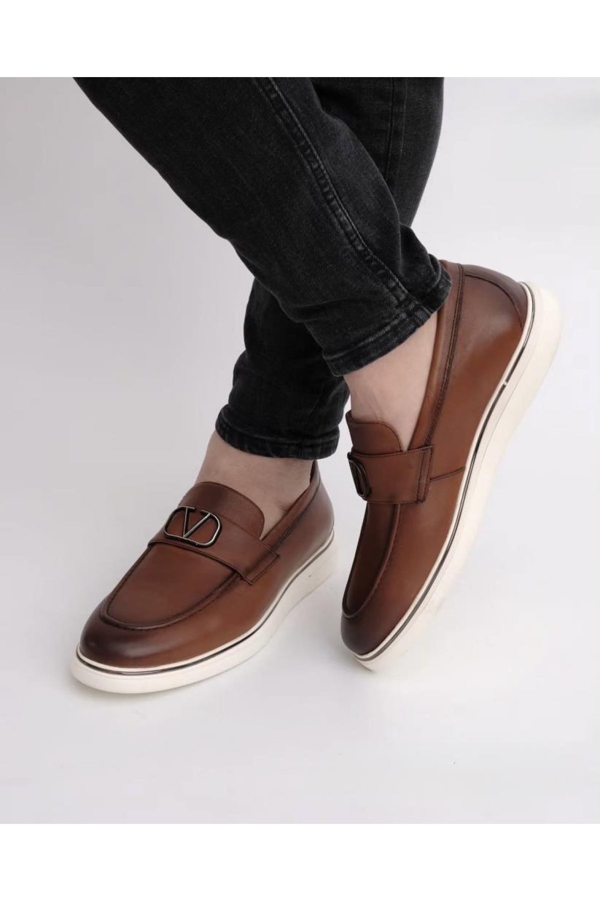 23022 Hakiki Deri Loafer Ayakkabı Erkek AYAKKABI Fiyatları