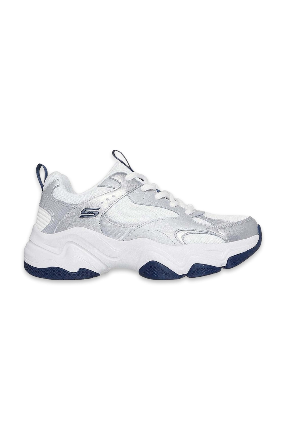 Skechers 118330 Bobs Diego Gümüş Erkek Spor Ayakkabı
