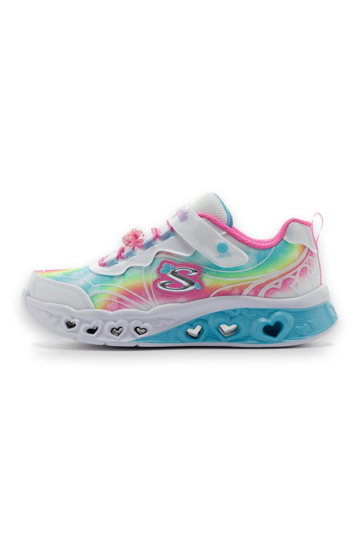 Skechers Flutter Heart Lights Groovy Swirl