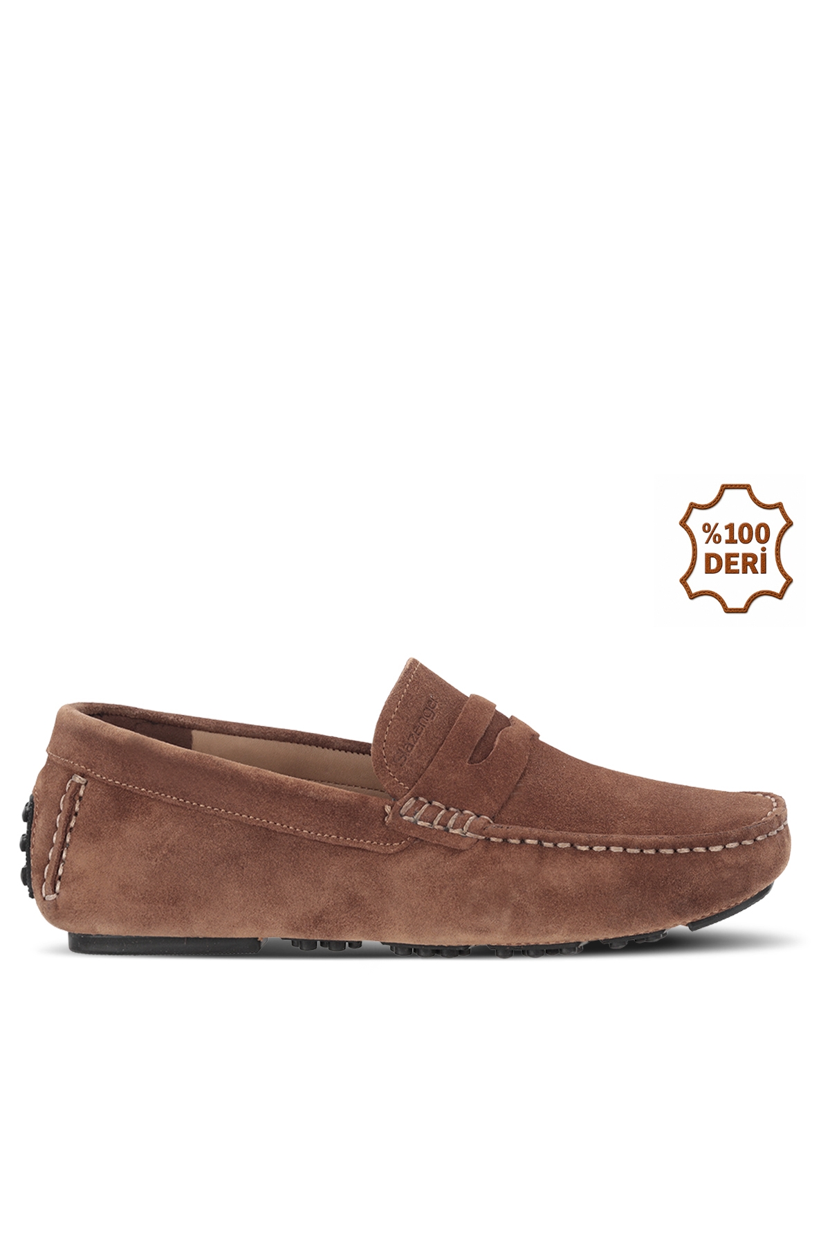 Slazenger Montana Deri Süet Taba