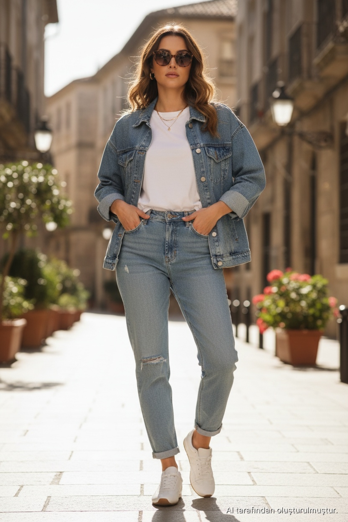 HADID W 6FX Beyaz Kadın Sneaker Fiyatları - 102238461 | Flo