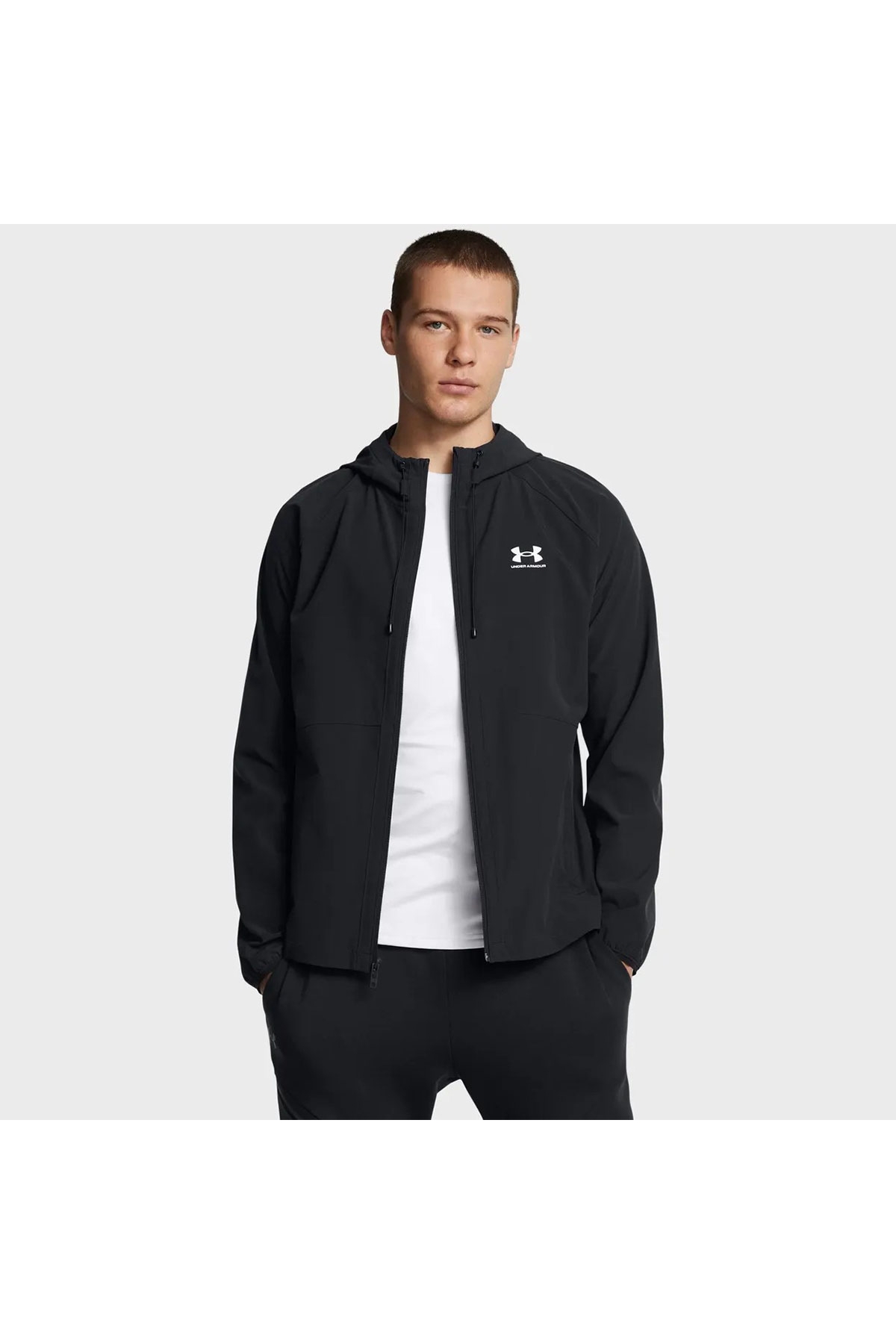 Under Armour Edge Suede Erkek Siyah Ceket