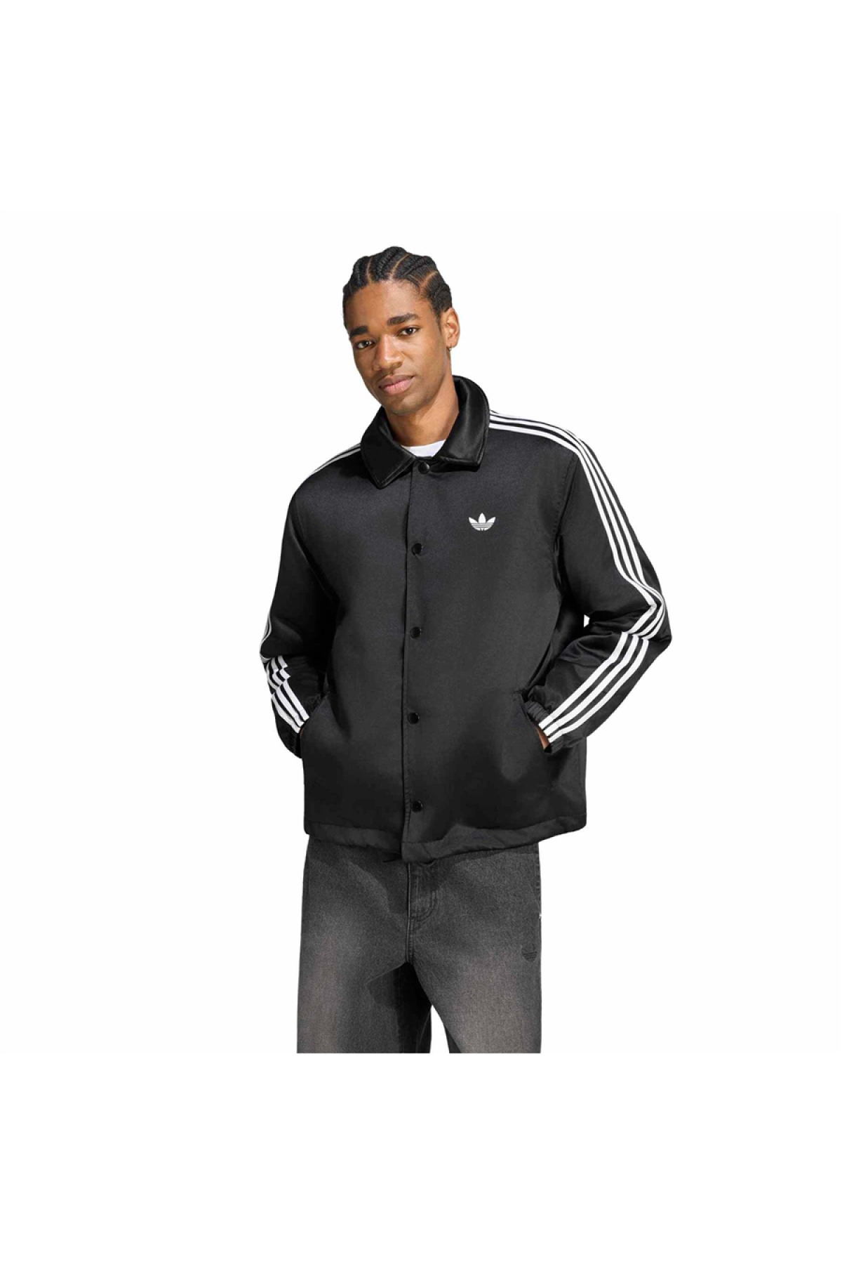 Erkek Ceket 3 STRIPES SATIN PADDED JACKET HZ3805 Fiyatları