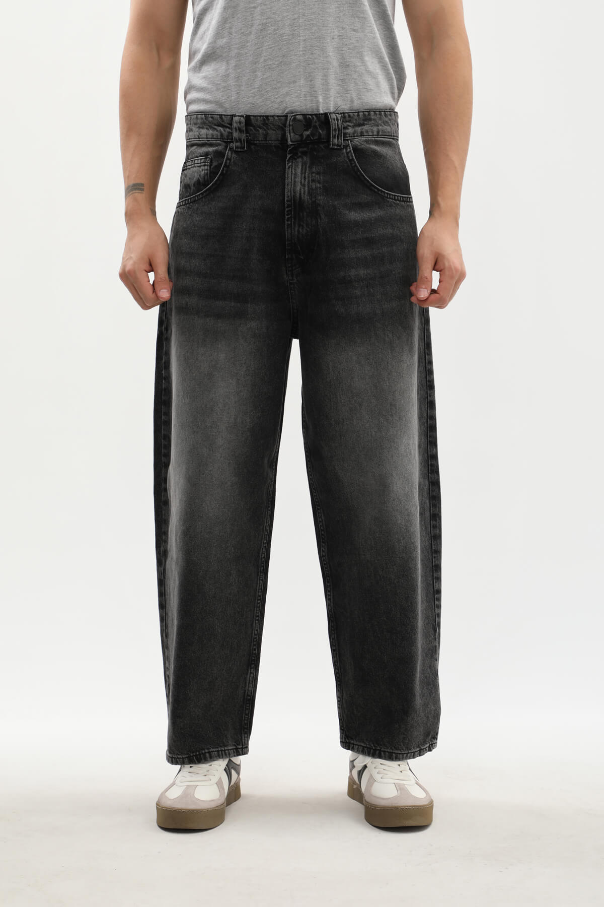 Erkek Skater Fit Jean Pantolon Antrasit Fiyatları - 201363804 | Flo