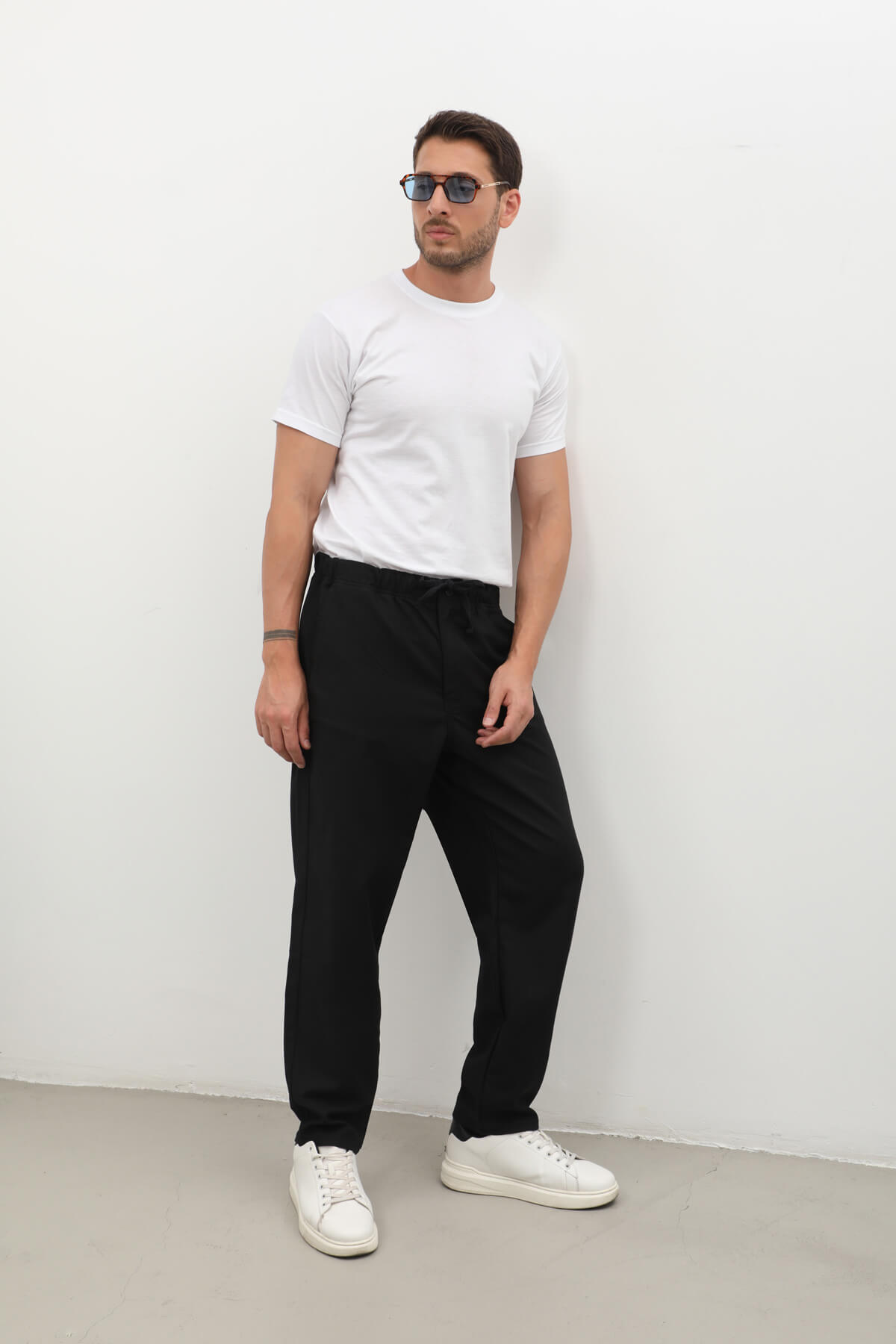 Erkek Beli Lastikli Baggy Pantolon Fiyatları - 201366158 | Flo