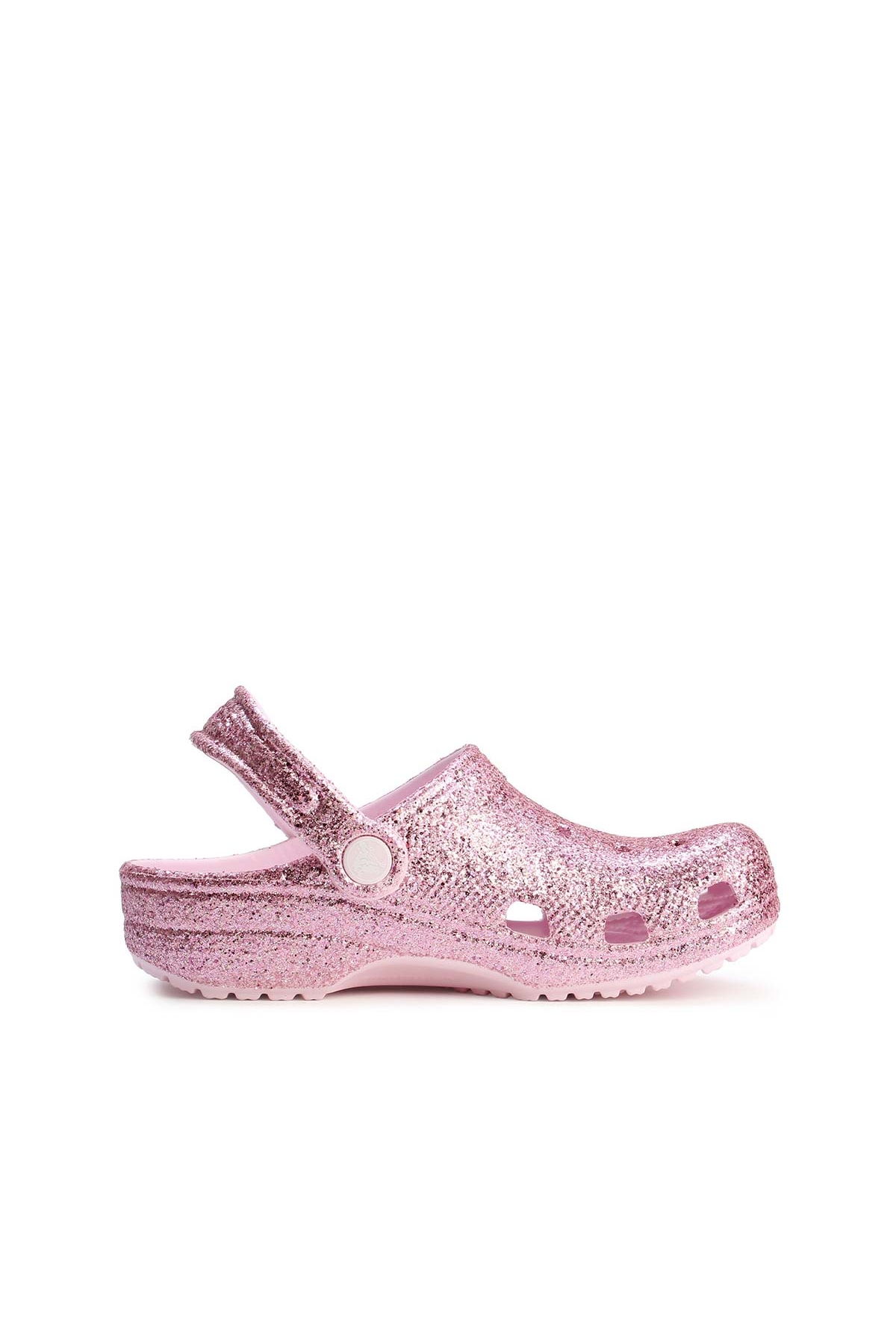 Crocs Classic Chunky Glitter Clog pembe