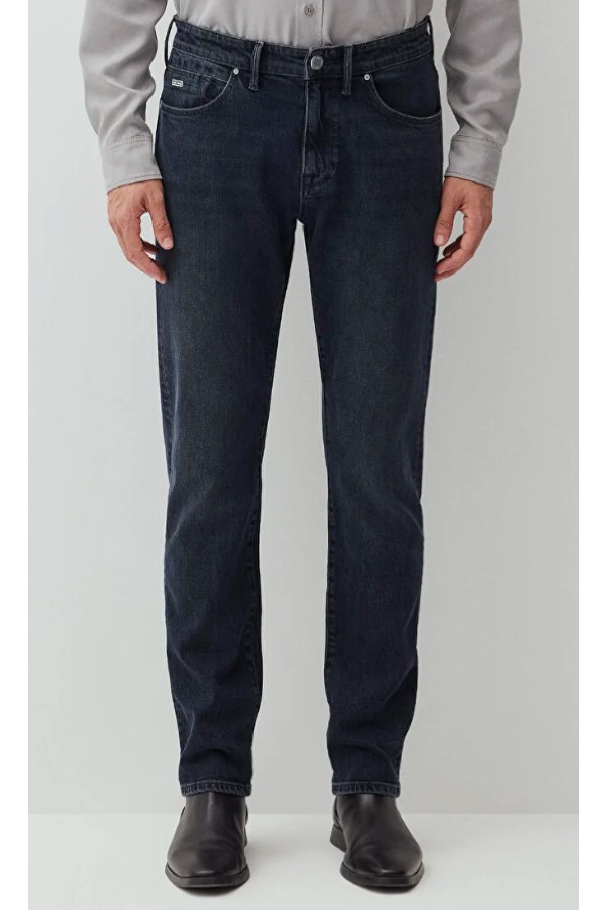 0042289339 Jake Pro Koyu Puslu Comfort Jean Erkek Kot Pantolon