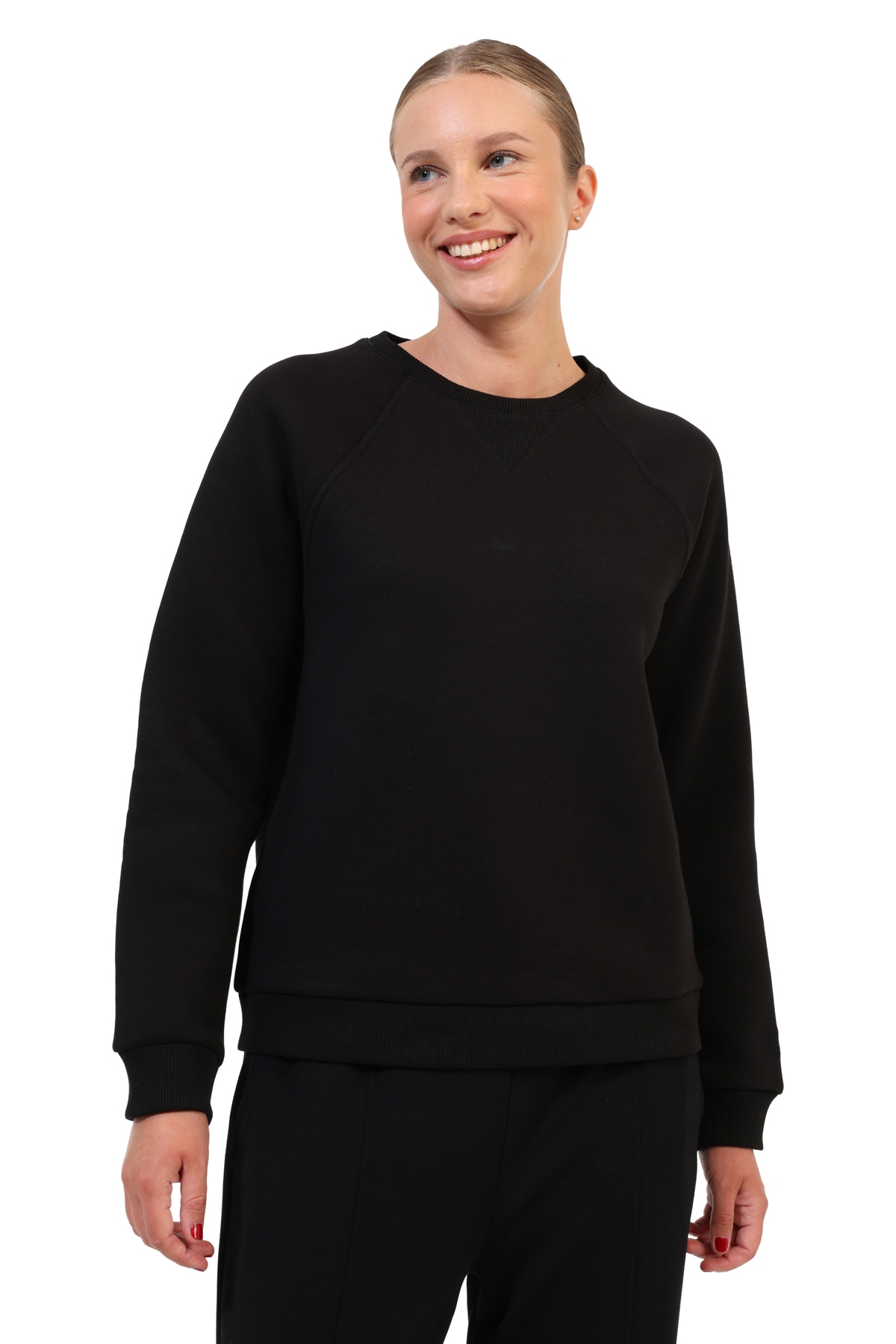 Sweatshirt Kadın Siyah WL 16COZY - Lumberjack