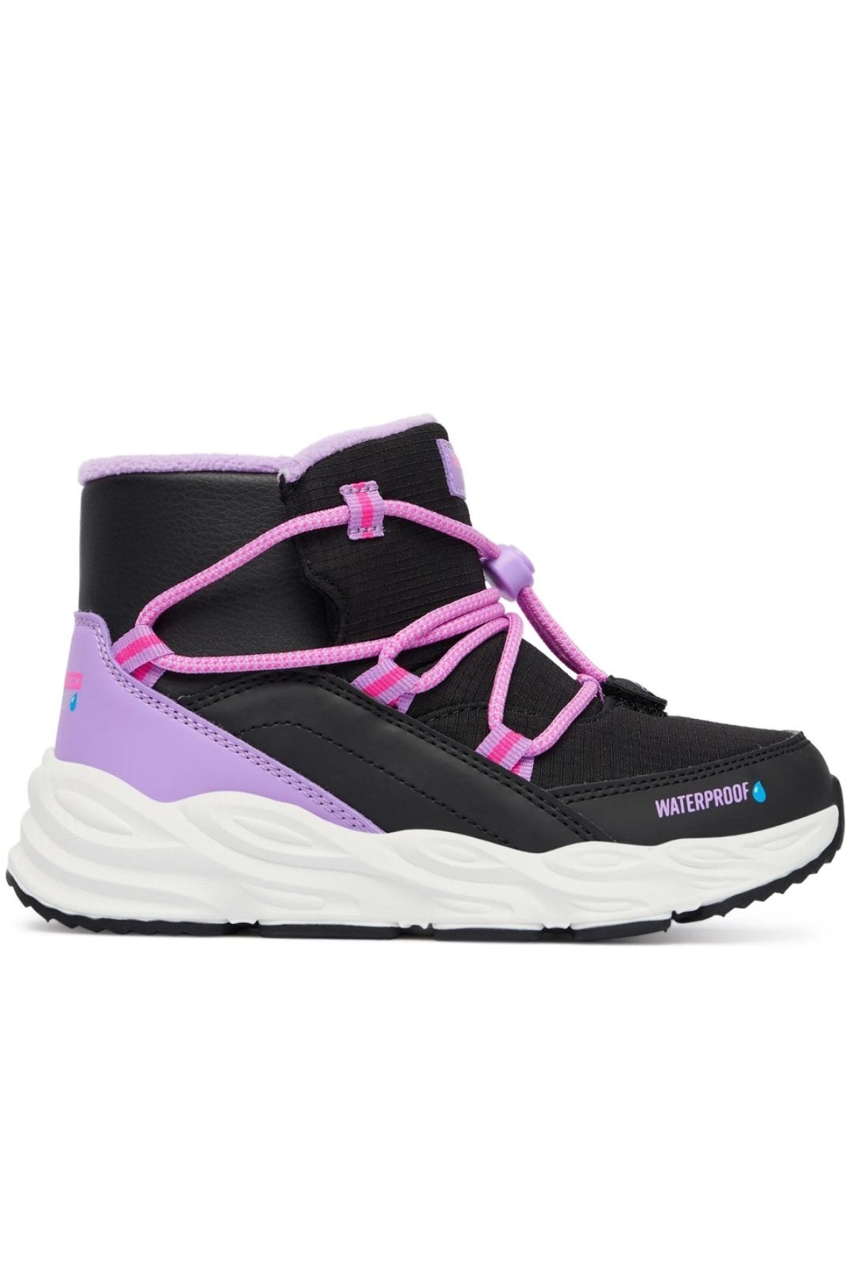 Skechers Turbo Tread 303492L Waterrproof Kar Botu Ortopedik siyah