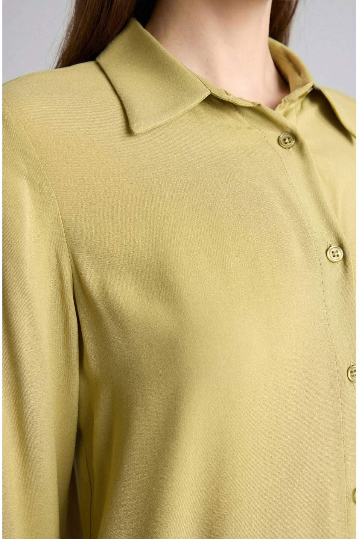 Regular Fit Basic Uzun Kollu Tesettür Gömlek Tunik Z3538az26sp