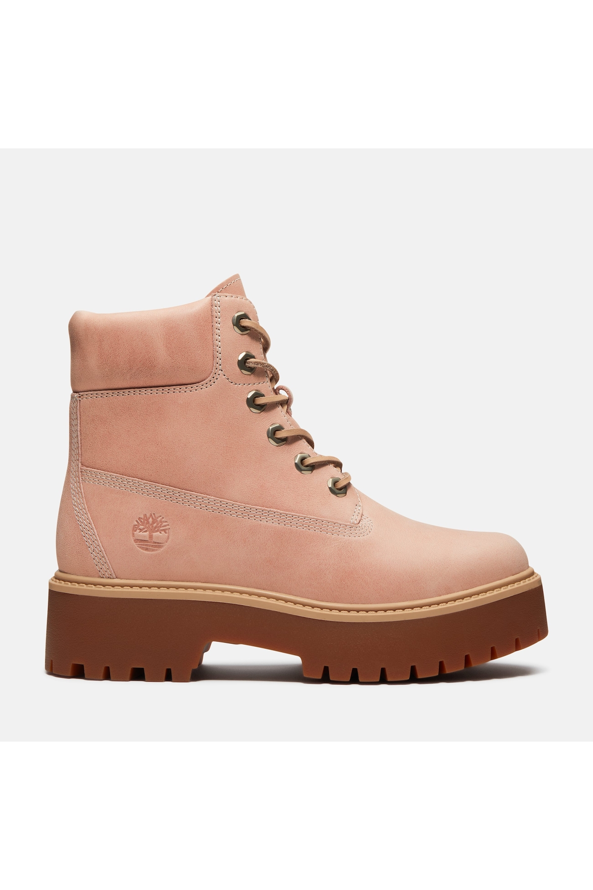 Timberland Stone Street 6 Inch Lace Up Boot Tb0a5thxa8m1 pembe