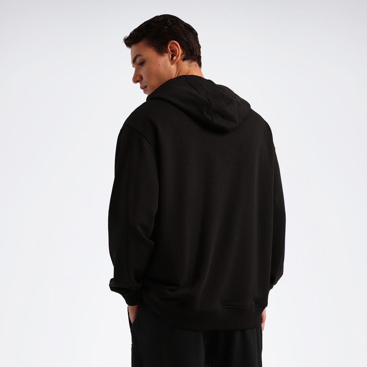 Sweatshirt Erkek Siyah TORAZO HOODIE - Reebok