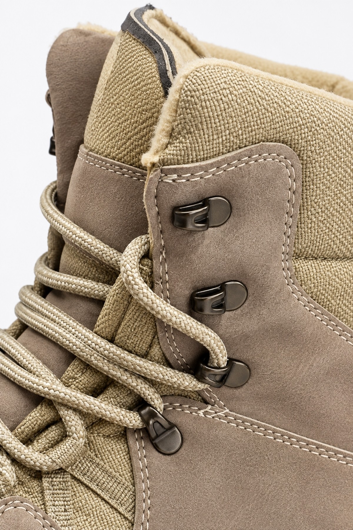 EVEREST Erkek Tactical Askeri Fermuarlı ve Bağcıklı Postal Çöl