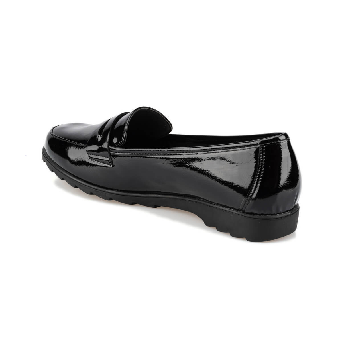 Flo Polaris 92.151006.Z Siyah Kadın Loafer Ayakkabı. 3