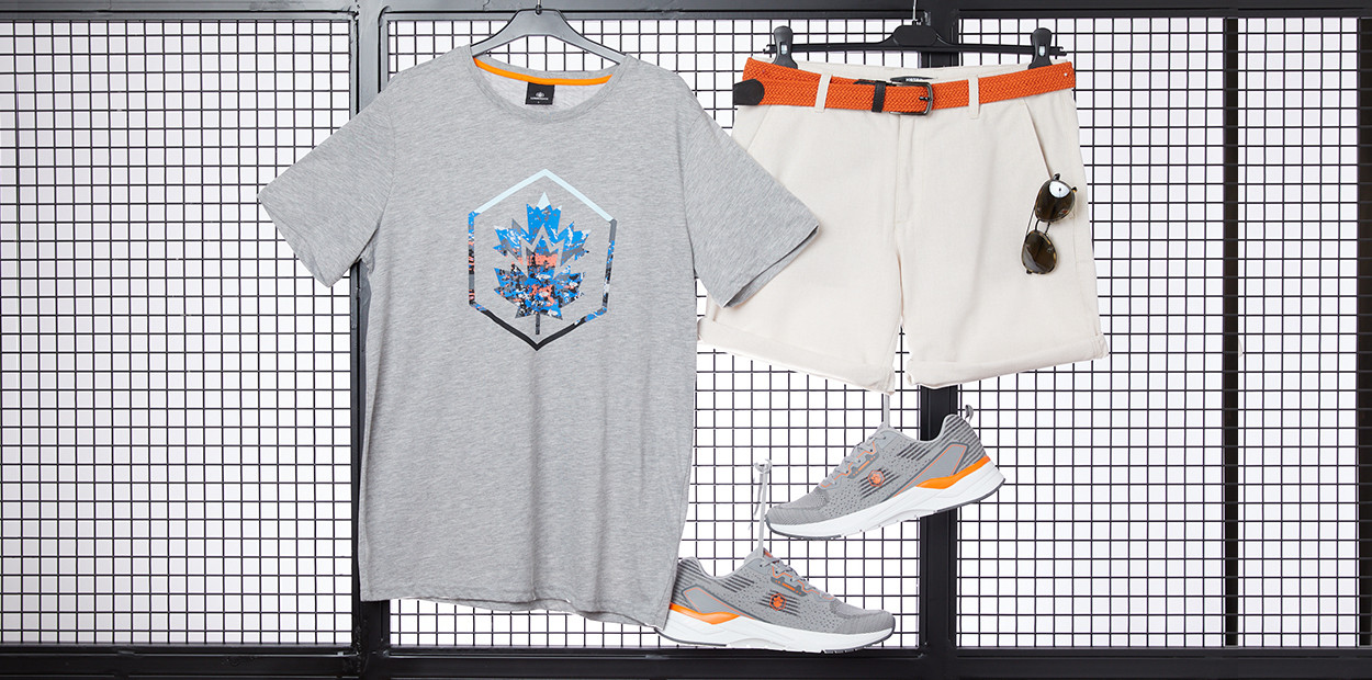 Bi Sneaker Bi Şort Bi T-shirt