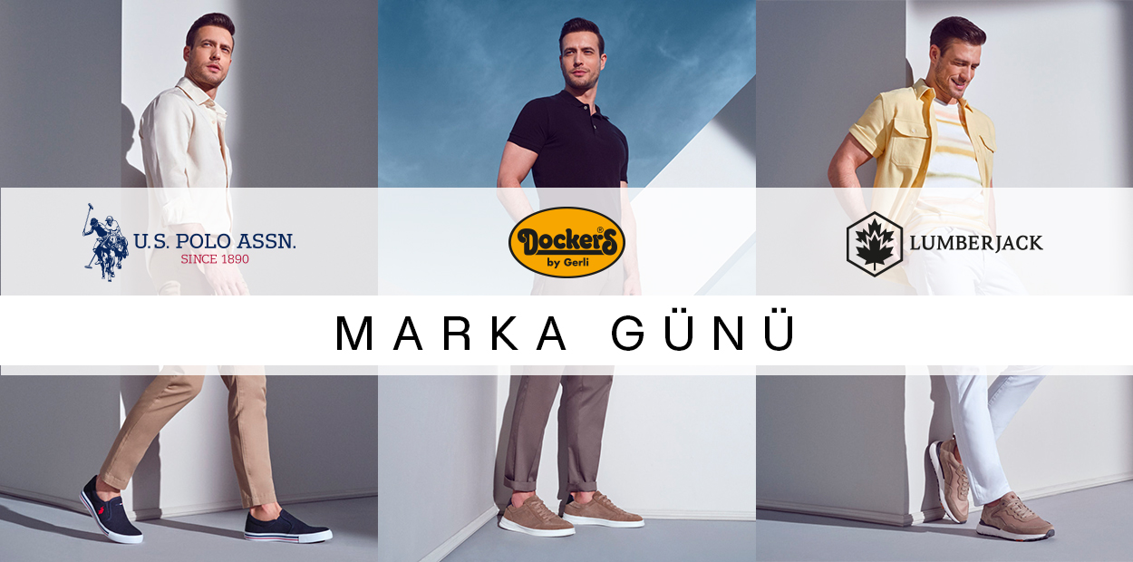 U.S. Polo Assn. & Dockers by Gerli & Lumberjack Marka Günü