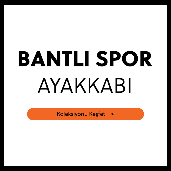 Bantlı Spor Ayakkabı