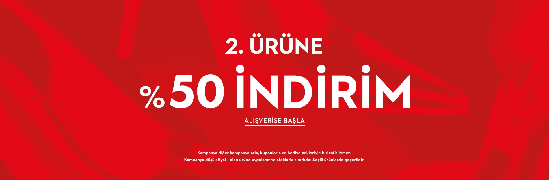 2.ye %50 İndirim