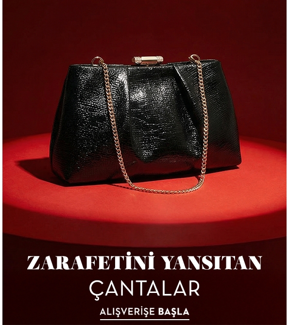 Zarafetini Yansıtan Çanta