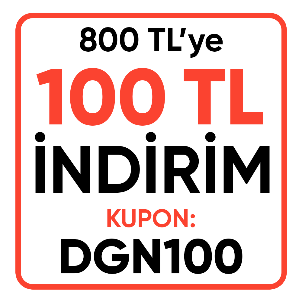 DGN Ayakkabı Kategorisinde 800 TL'ye 100TL İNDİRİM