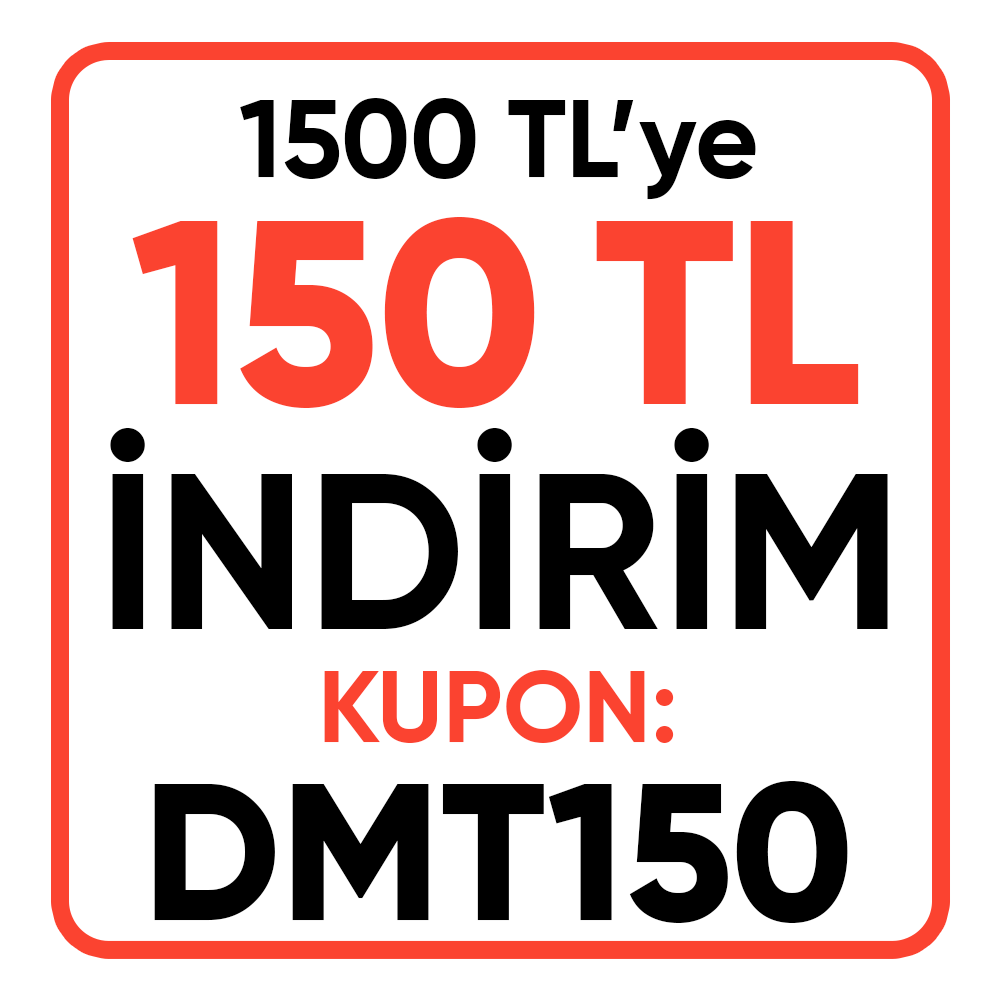 Damat 1500 TL'ye 150 TL İndirim