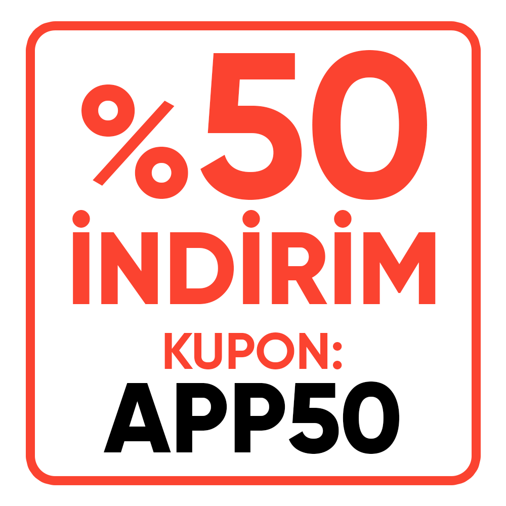 APP Özel %50 İndirim