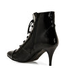 nine west bicci siyah kadin bot