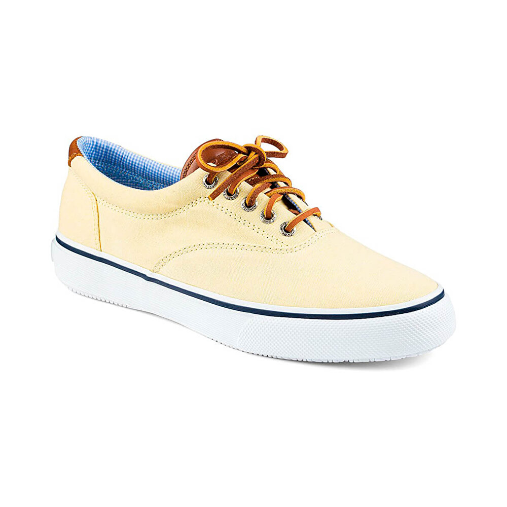 Sperry Top Sider Striper Cvo Chambray Vanilya Erkek Sneaker Ayakkabi 100349401 Flo