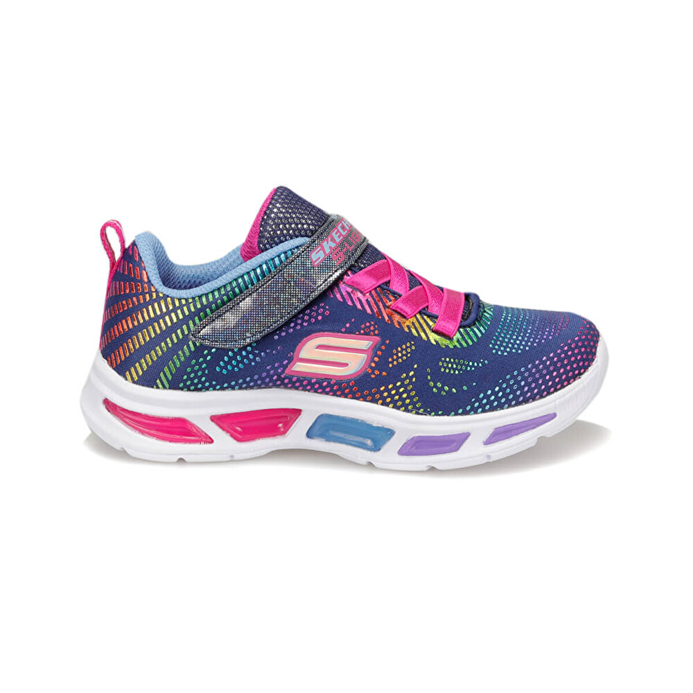 Skechers Litebeams Gleam N Dream Lacivert Kiz Cocuk Sneaker Ayakkabi 100395688 Flo