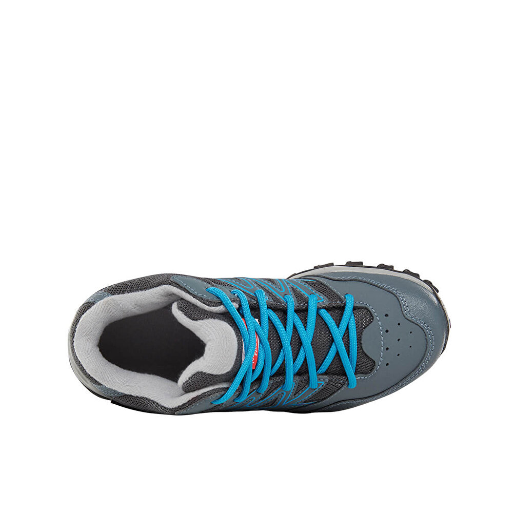 The North Face Jr Hh Hiker Mid Wp Gri Erkek Cocuk Outdoor Bot 100407674 Flo