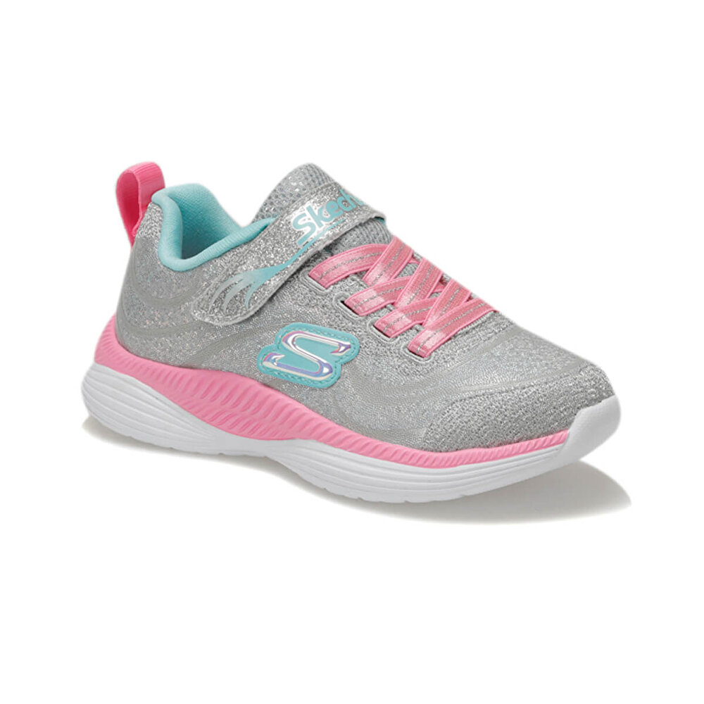 Skechers Move N Groove Gri Kiz Cocuk Sneaker Ayakkabi 100416374 Flo