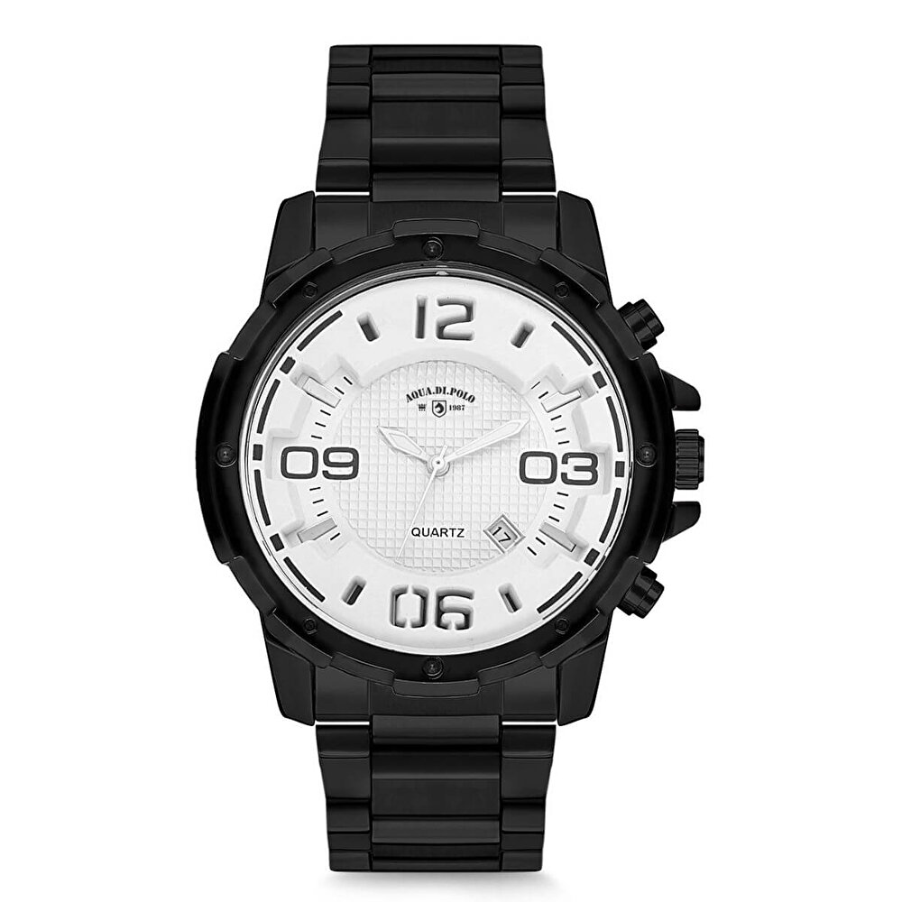 Aqua Di Polo 1987 Apl93b1058m03 Siyah Erkek Saat 100456965 85z Flo