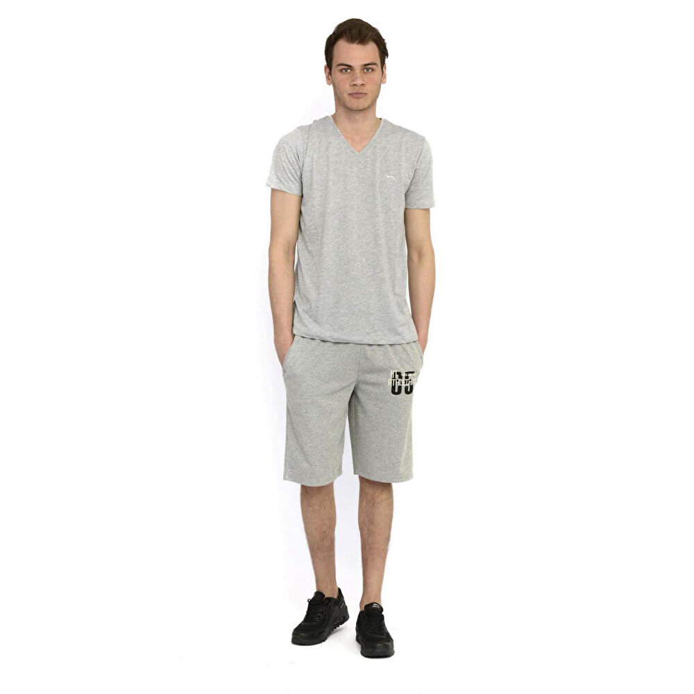 Slazenger Itzel Gri Erkek Uzun Sort 100457413 Flo