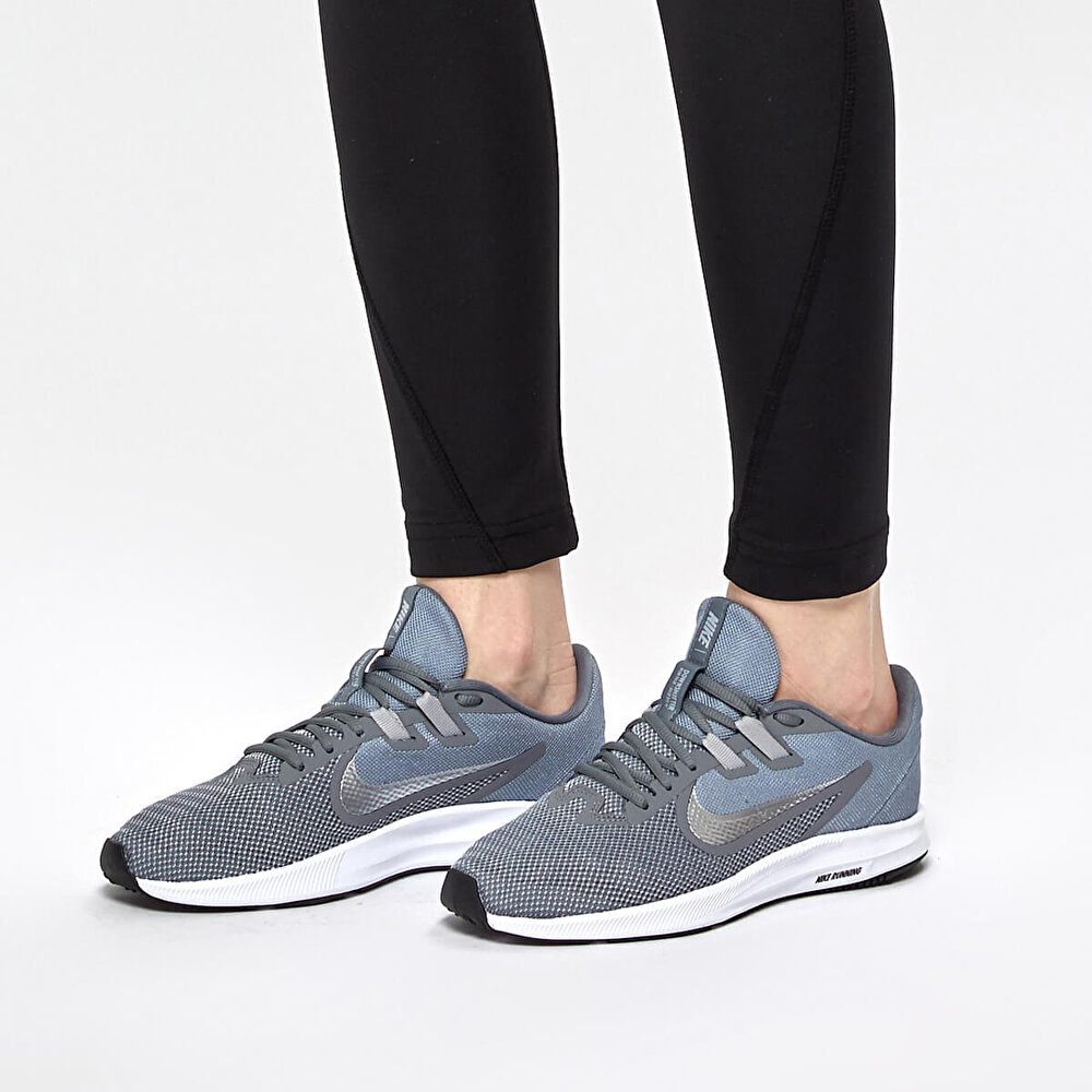 Nike Wmns Downshifter 9 Gri Kadin Kosu Ayakkabisi 100460135 Flo