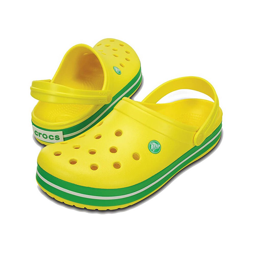 Crocs Crocband Lemon Grass Gree Sari Erkek Sabo Terlik 100528546 Flo