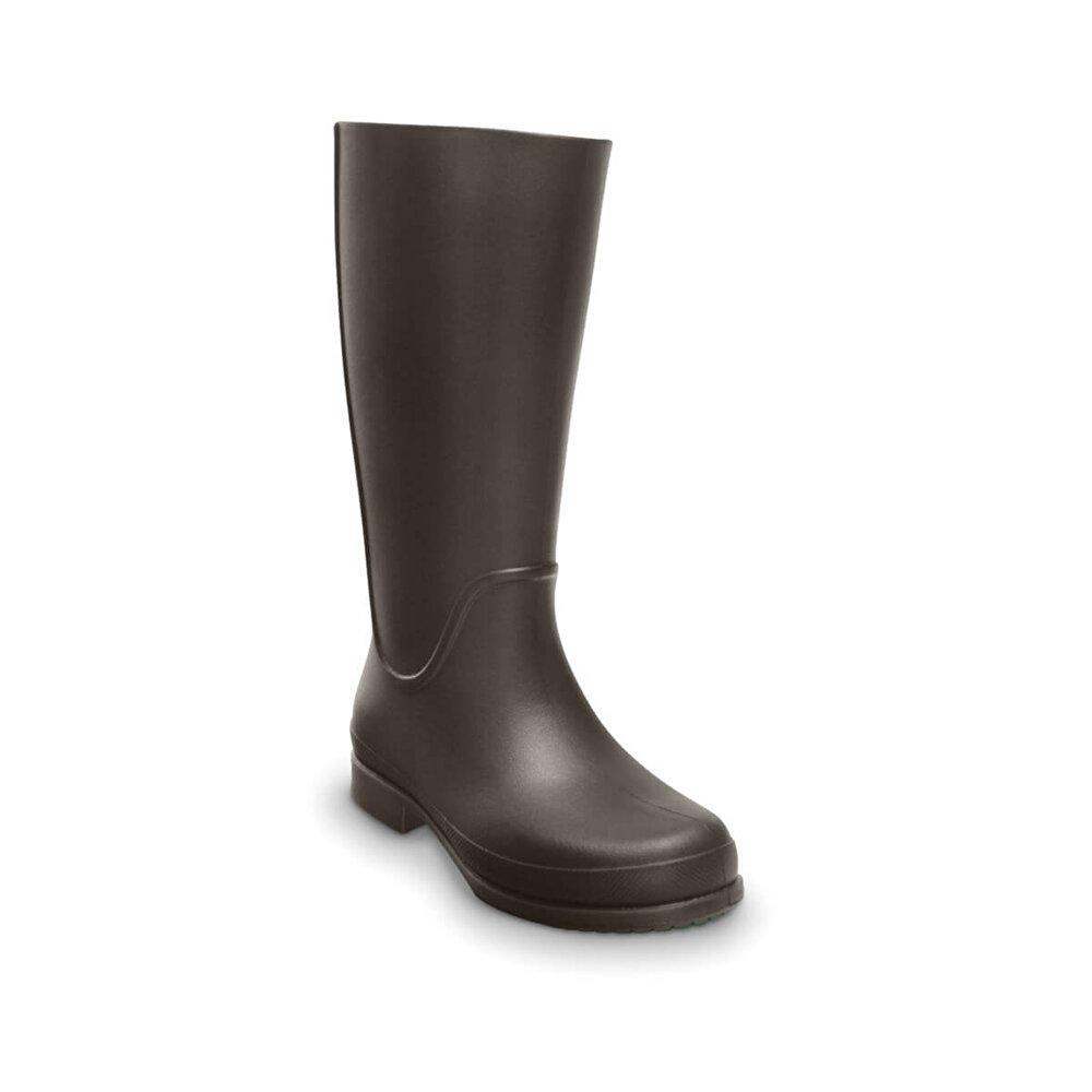 crocs wellie rain boot women koyu kahve